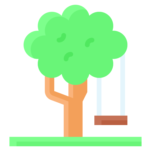 Árbol Generic Flat icono