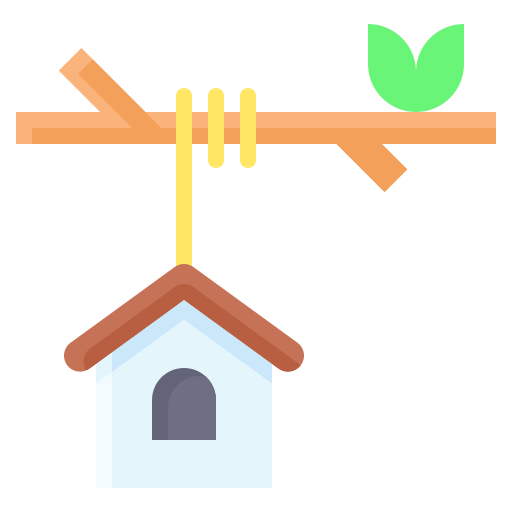 casa del pájaro Generic Flat icono