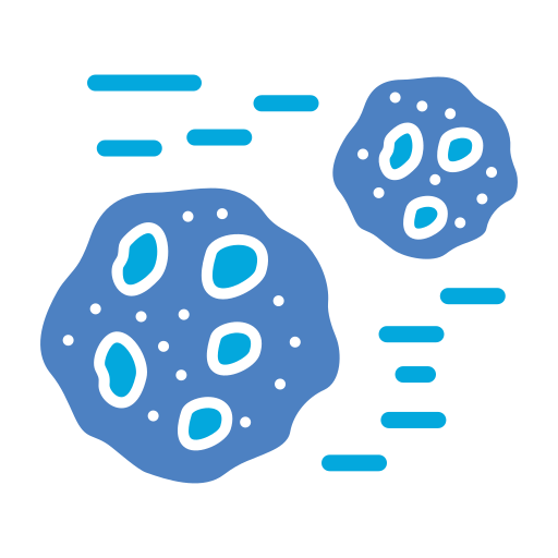 Астероиды Generic Blue иконка