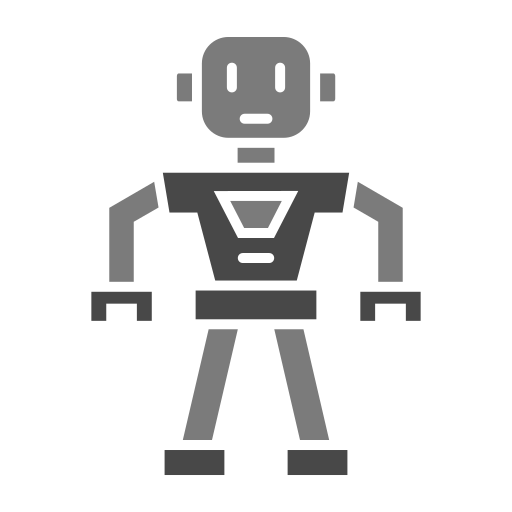 robot Generic Grey icona