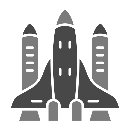 ruimtevaartuig Generic Grey icoon