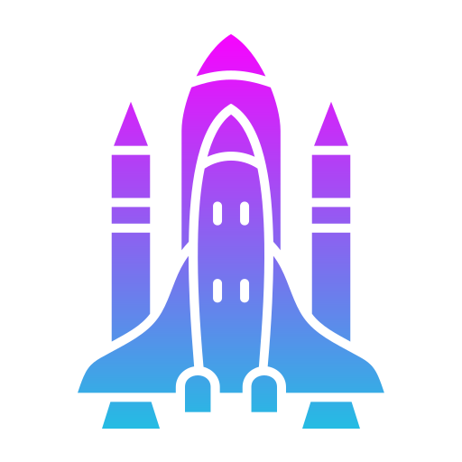 スペースシャトル Generic Flat Gradient icon