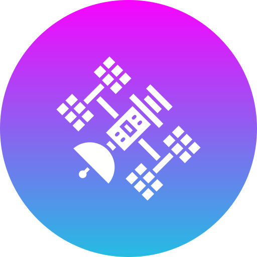 Space Station Generic Flat Gradient icon