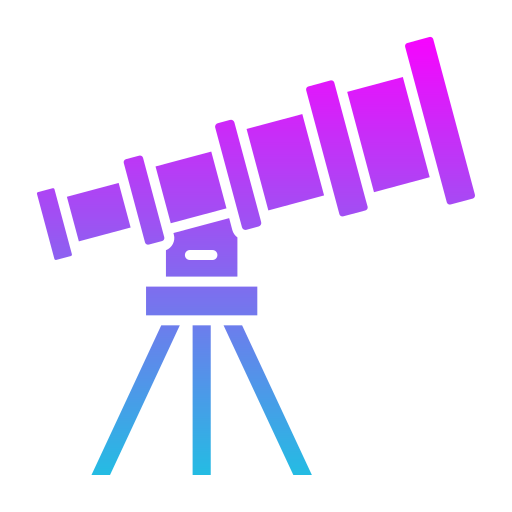 telescopio Generic Flat Gradient icona