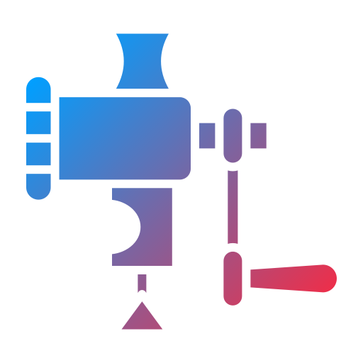 Мясорубка Generic Flat Gradient иконка