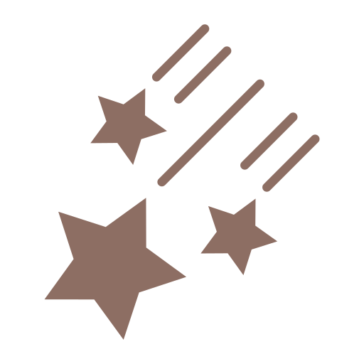 Shooting stars Generic Flat icon