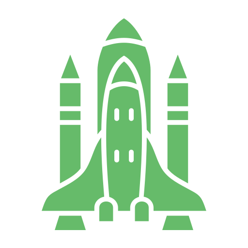 space shuttle Generic Flat icon