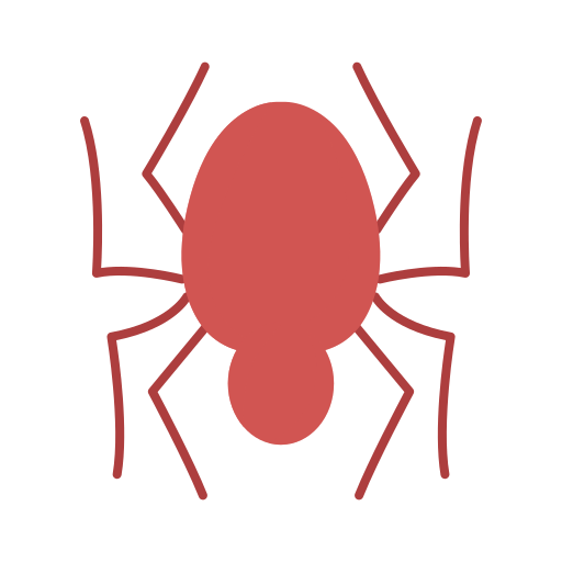 pająk Generic Flat ikona