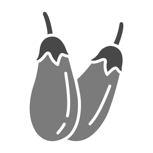 Eggplant Generic Grey icon