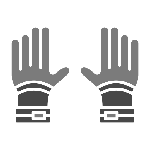 Gloves Generic Grey icon