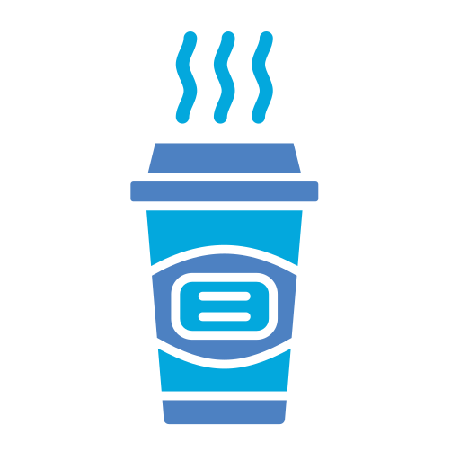 gorący napój Generic Blue ikona