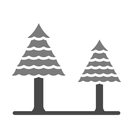 Pine tree Generic Grey icon