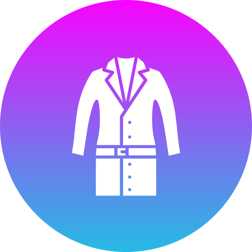 Long coat Generic Flat Gradient icon