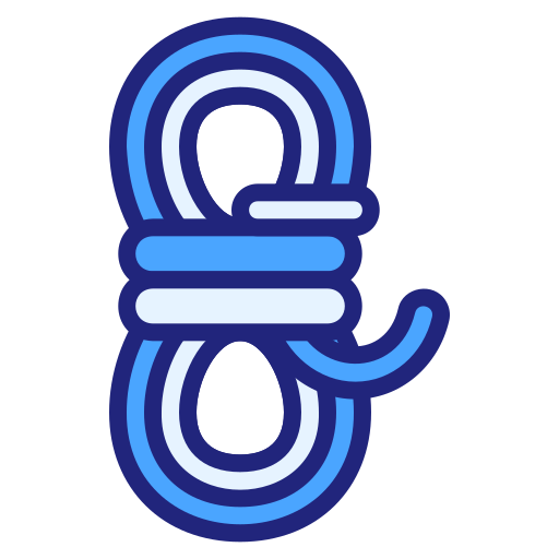 ロープ Generic Blue icon