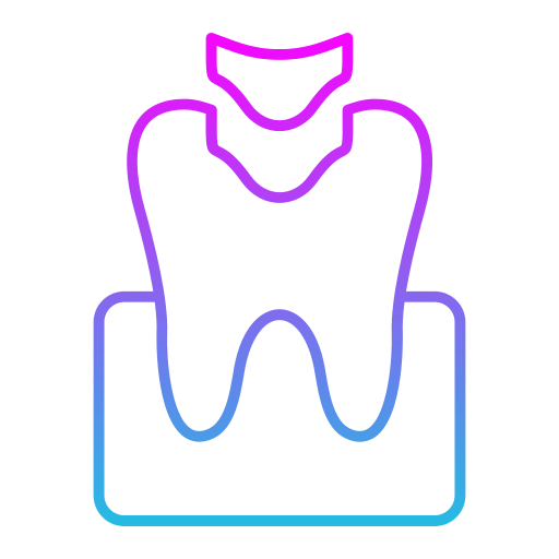 Стоматологическая пломба Generic Gradient иконка