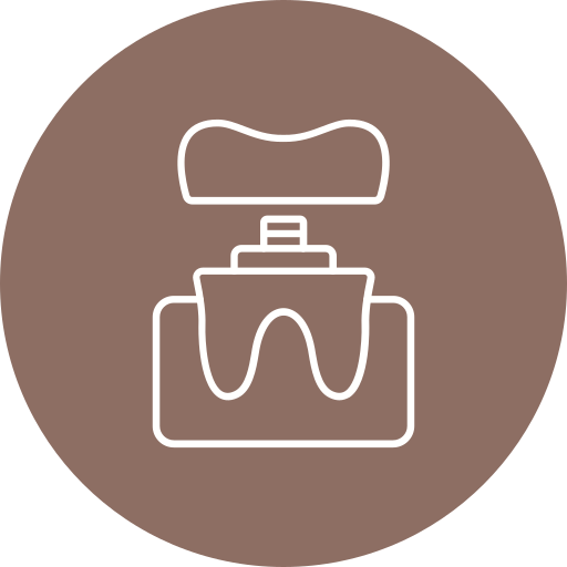 korona dentystyczna Generic Flat ikona
