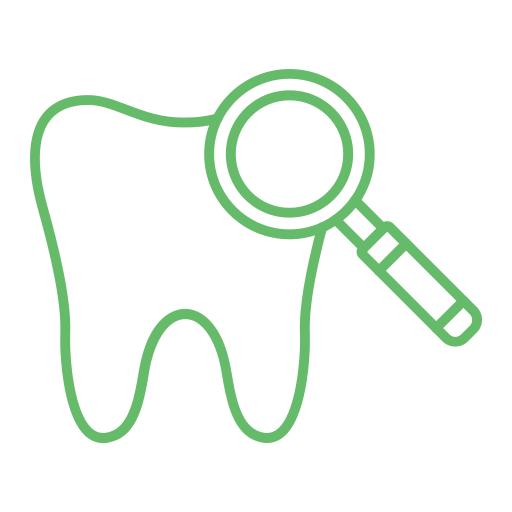 Dental checkup Generic Simple Colors icon