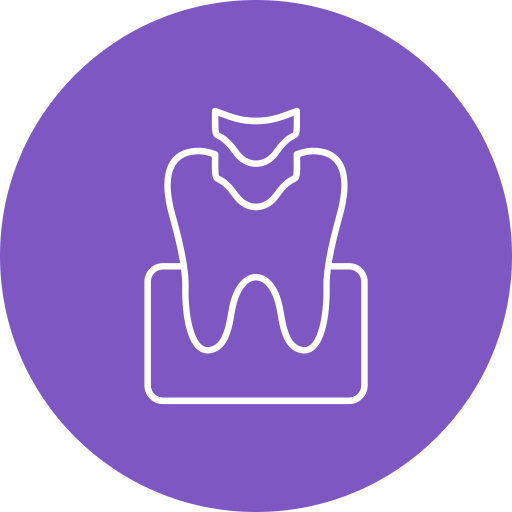 wypełnienie stomatologiczne Generic Flat ikona