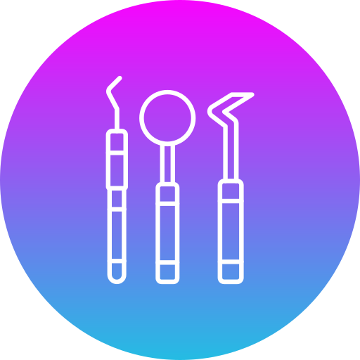 Dentist tools Generic Flat Gradient icon
