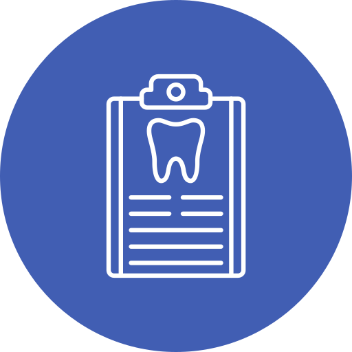 rekord dentystyczny Generic Flat ikona
