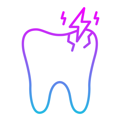 mal di denti Generic Gradient icona