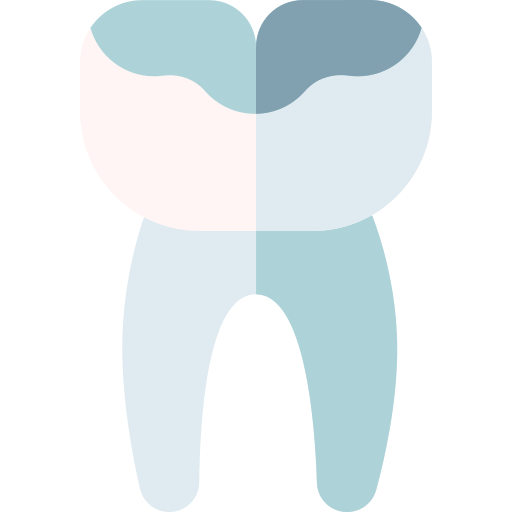 Зубной налет Basic Rounded Flat иконка
