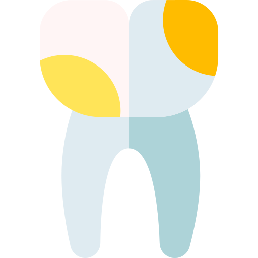 dente Basic Rounded Flat icona