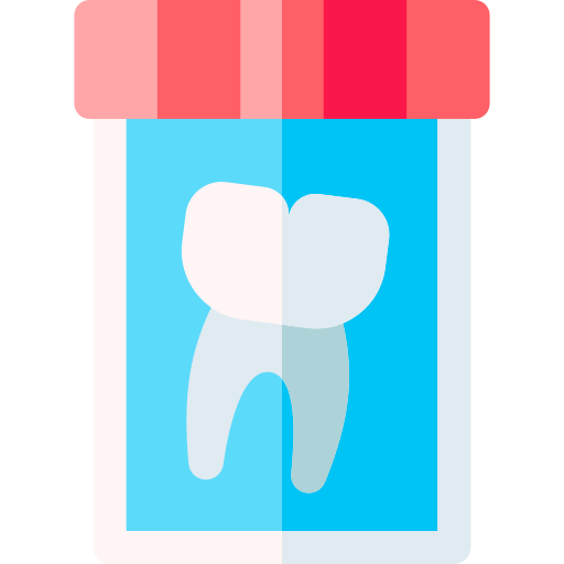 tooth Basic Rounded Flat icon
