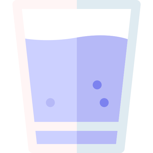 bicchiere Basic Rounded Flat icona