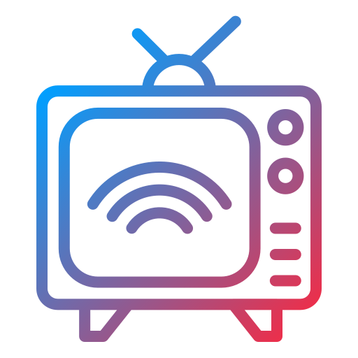 Smart tv Generic Gradient icon