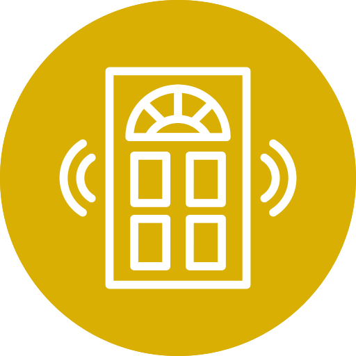 Smart door Generic Flat icon