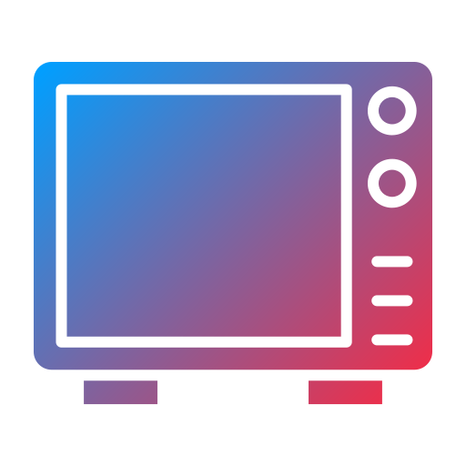 Microwave oven Generic Flat Gradient icon