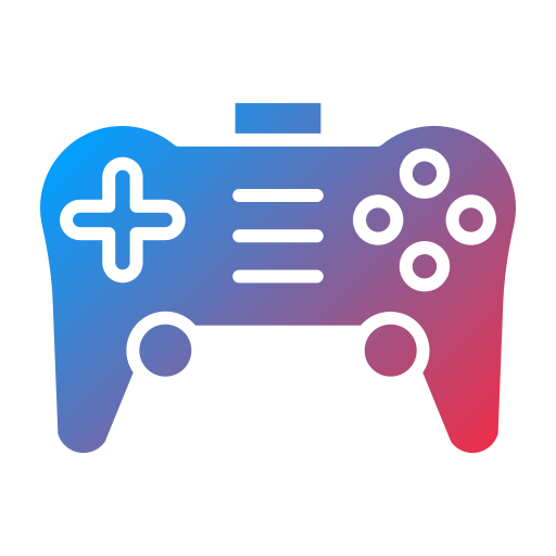 ゲームパッド Generic Flat Gradient icon