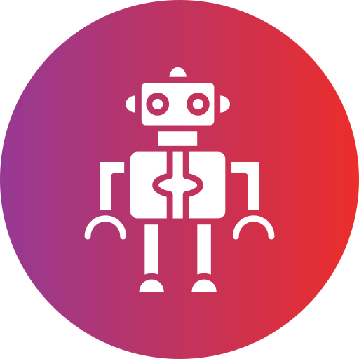 robot Generic Flat Gradient icono