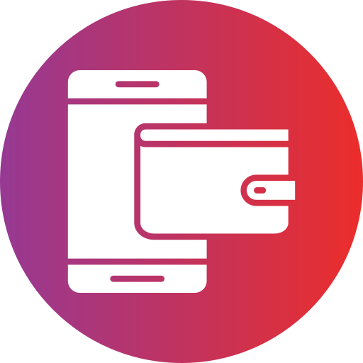 Digital wallet Generic Flat Gradient icon
