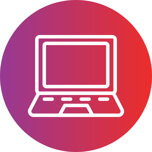 laptop Generic Flat Gradient icon