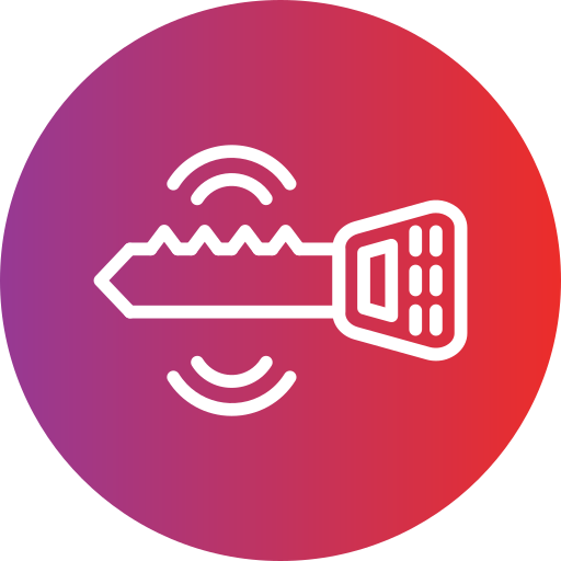 smart key Generic Flat Gradient icon