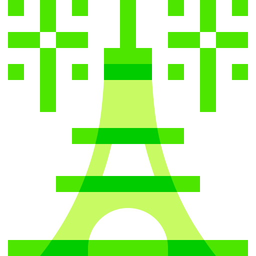 에펠 탑 Basic Sheer Flat icon