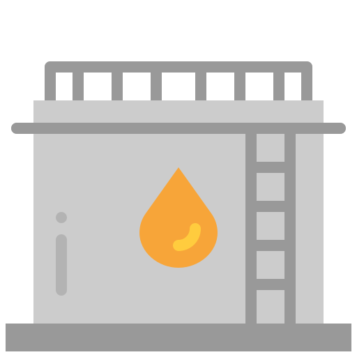Oil tank Generic Flat icon