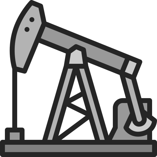 石油掘削装置 Generic Outline Color icon