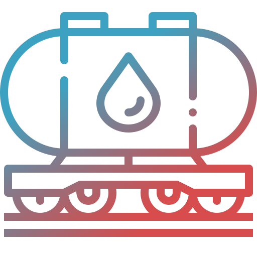 tren de aceite Generic Gradient icono
