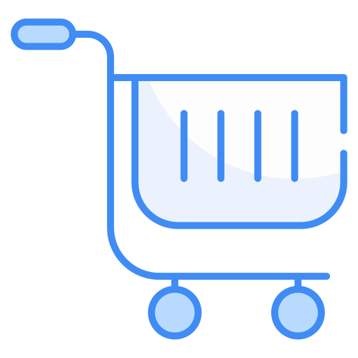 Shopping cart Generic Blue icon