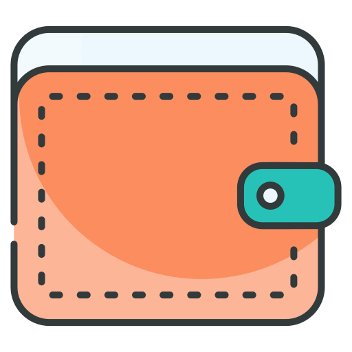 Wallet Generic Outline Color icon