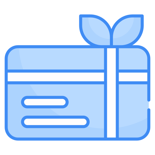 tarjeta de regalo Generic Blue icono