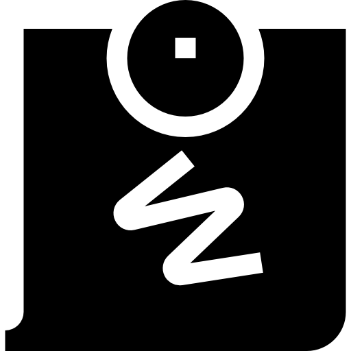 プッシュピン Basic Straight Filled icon