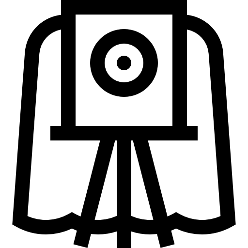 cámara Basic Straight Lineal icono