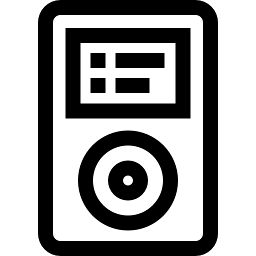 mp3 Basic Straight Lineal icona
