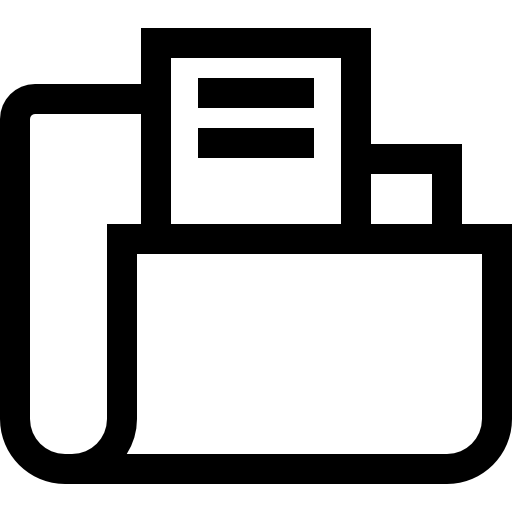 フォルダ Basic Straight Lineal icon