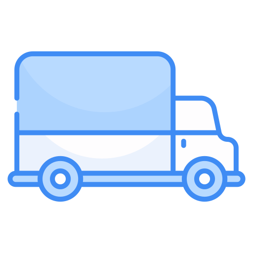logistics delivery Generic Blue icon