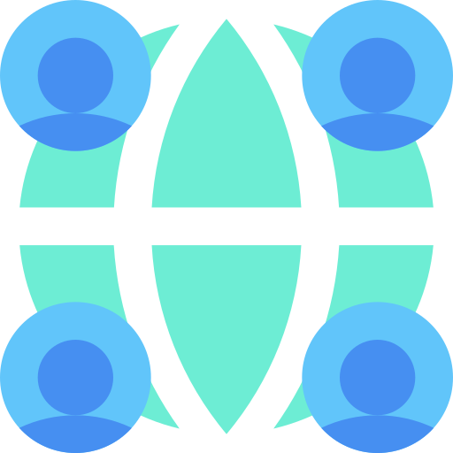 rete globale Generic Blue icona